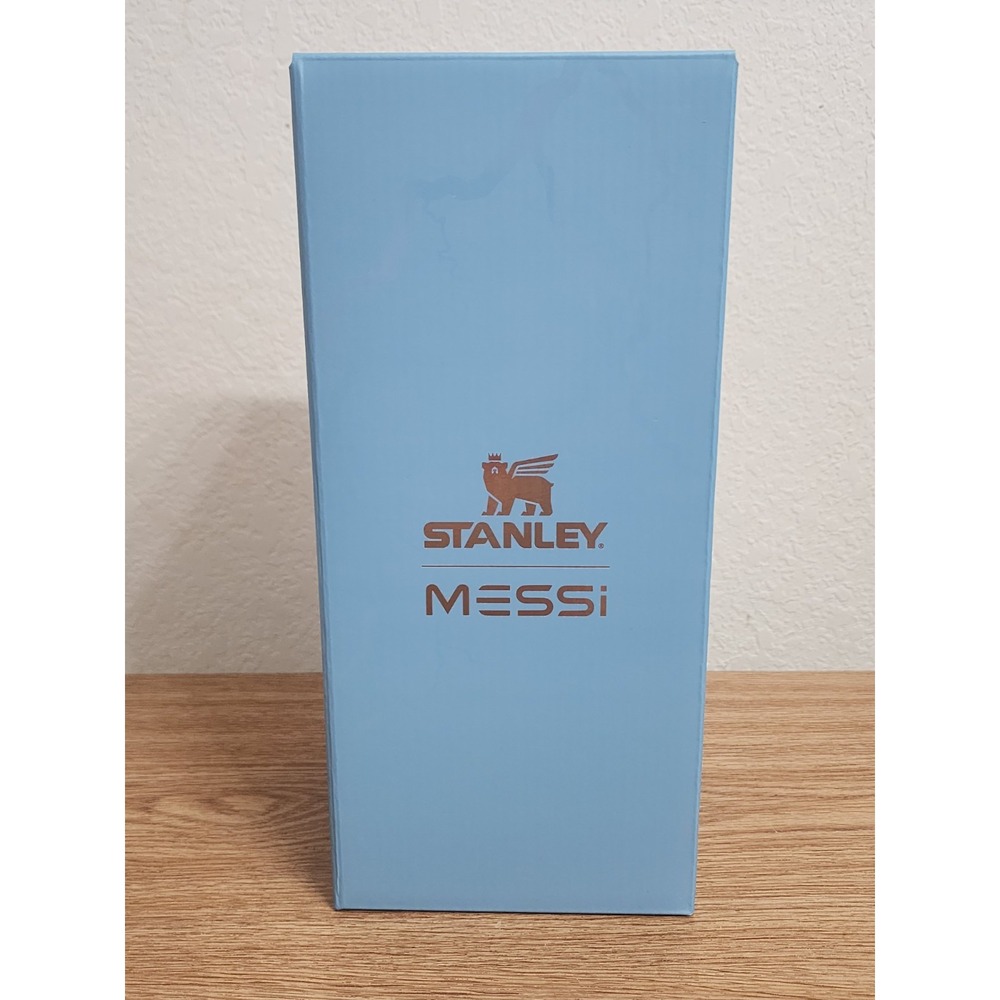 MESSI‎ X STANLEY 1913 QUENCHER PROTOUR FLIP STRAW TUMBLER 'Messi Striker Blue' - Picture 2 of 10